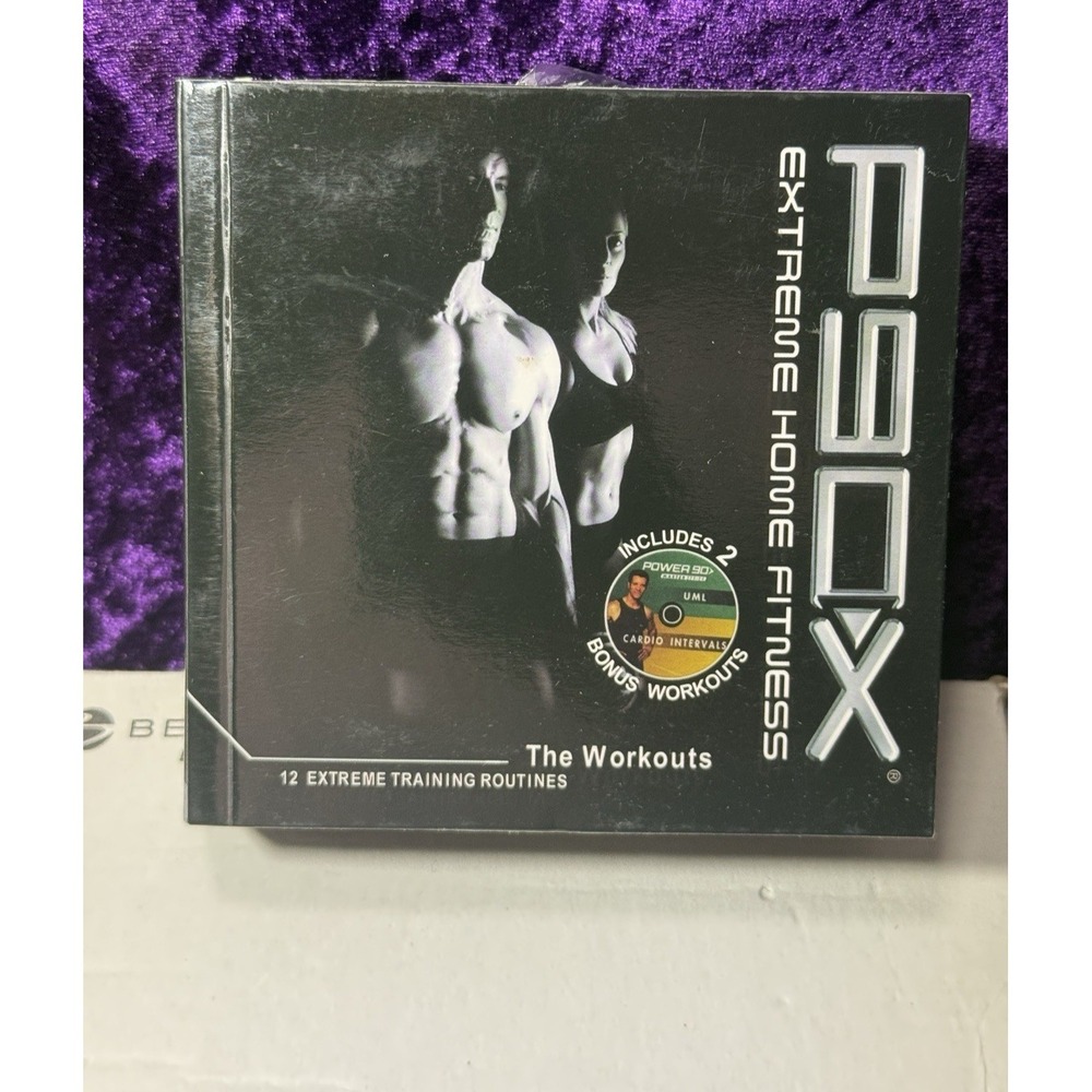 P90X Extreme Home Fitness Set Complete 12 DVD Set Bonus Workouts Nutrition Plan